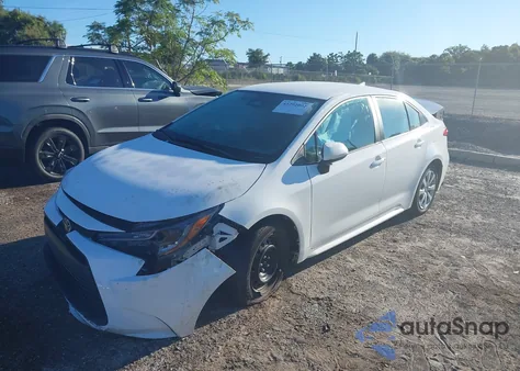 2025 Toyota Corolla Le from USA, damaged, VIN 5YFB4MDE9SP229280